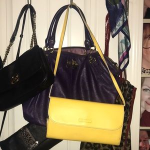 Yellow Vera Bradley Purse